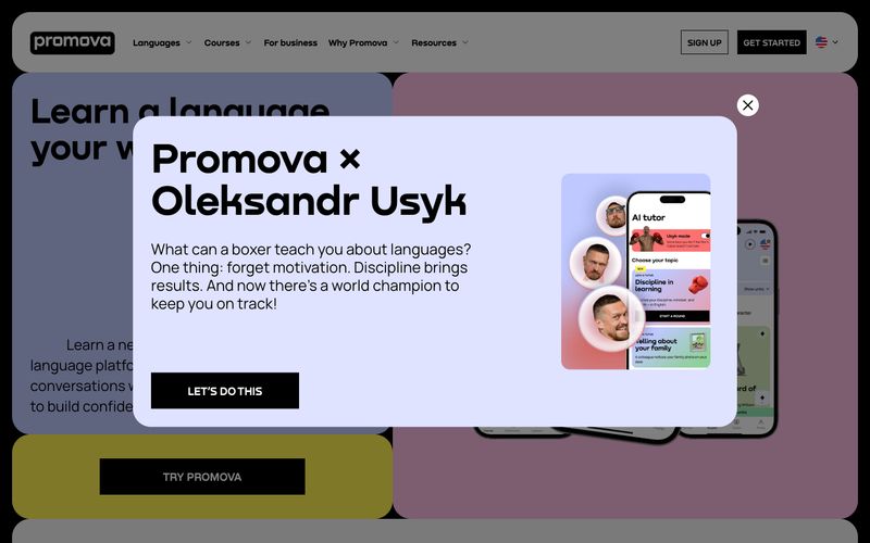 Promova — estilo honetako gune baten aurrebista