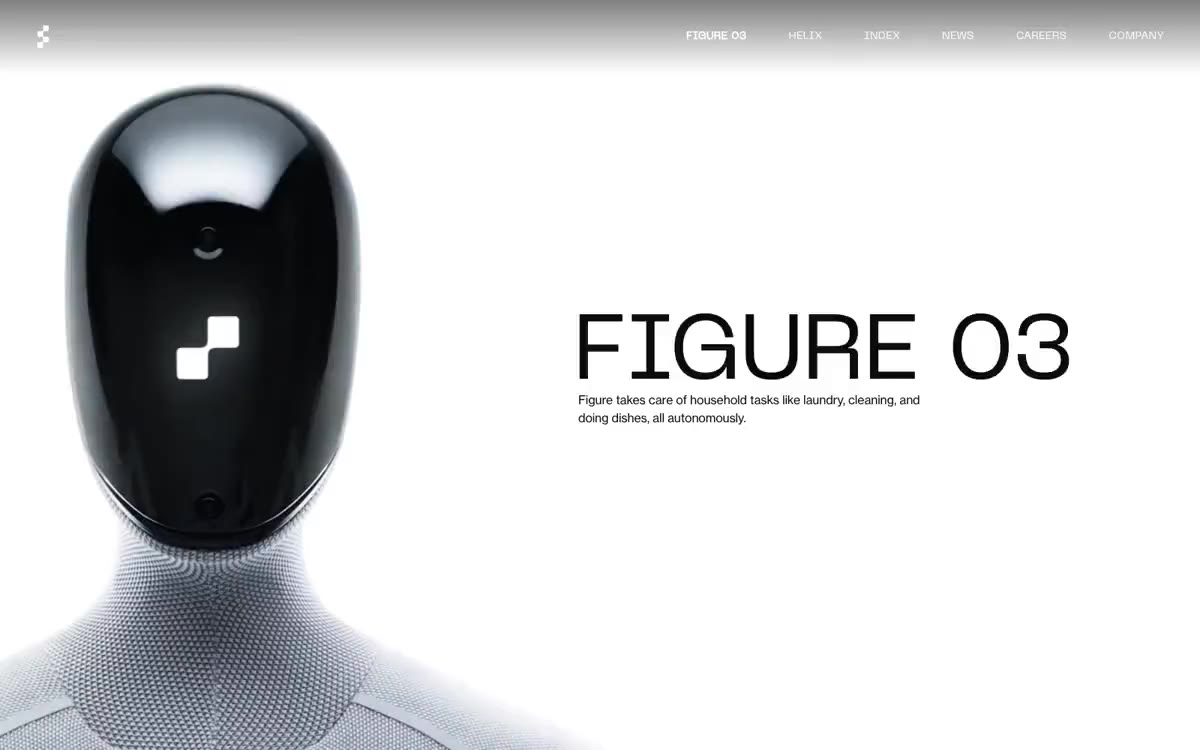 Figure 03 — Каталог лаборатории робототехники. Белая техническая документация прерывается кинематографическими кадрами,…