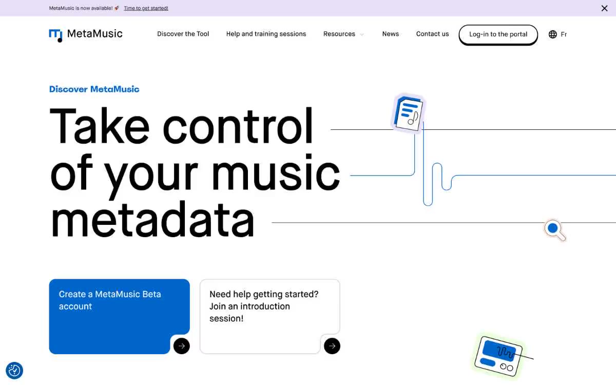 MetaMusic — estilo honetako gune baten aurrebista