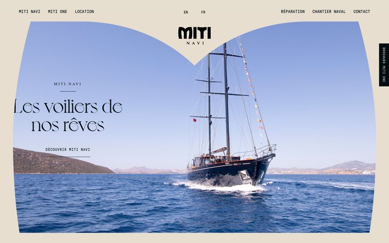Miti Navi — sawangan situs dina gaya ieu