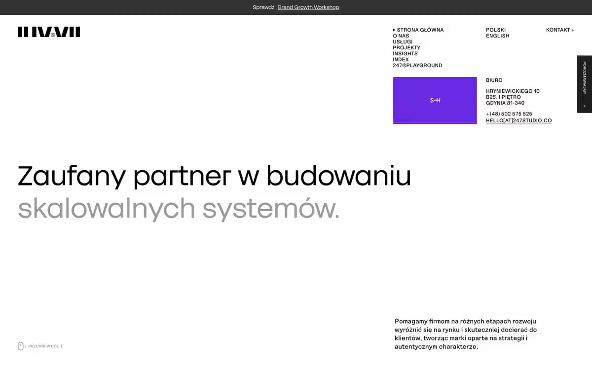 Agencja brandingowa — sawangan situs dina gaya ieu