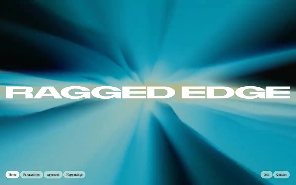 Ragged Edge — náhled webu v tomto stylu
