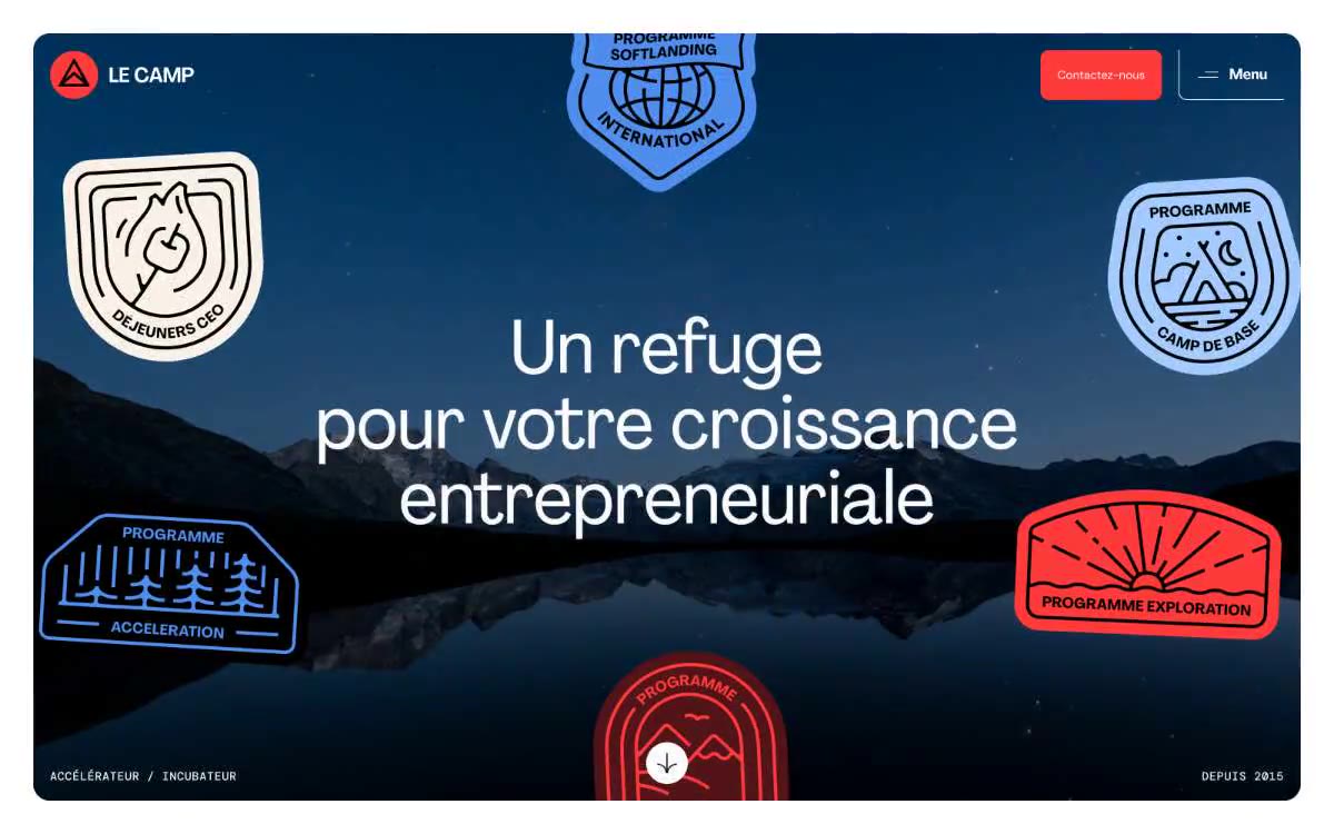 LE CAMP — estilo honetako gune baten aurrebista