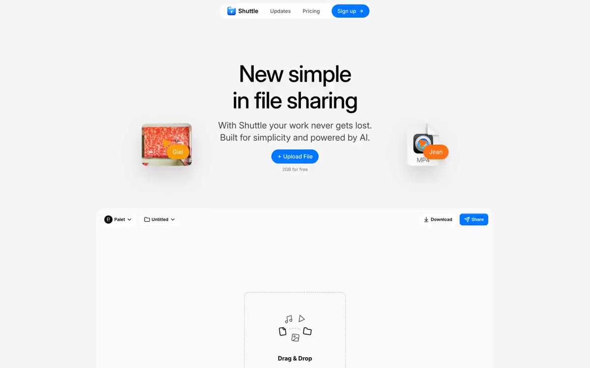 Shuttle — estilo honetako gune baten aurrebista