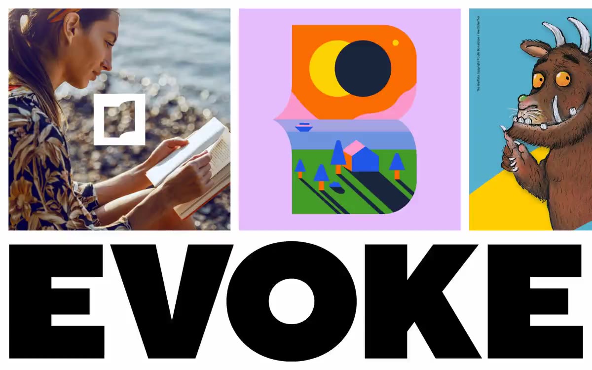 EVOKE — eine Vorschau einer Website in diesem Stil