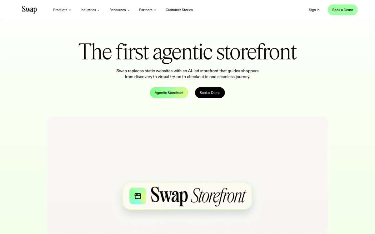 Swap — estilo honetako gune baten aurrebista