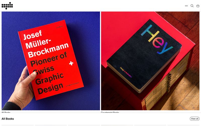 Counterprint — eine Vorschau einer Website in diesem Stil