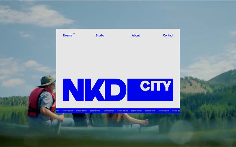 Nakedcityfilms — eine Vorschau einer Website in diesem Stil