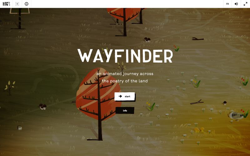Wayfinder — eine Vorschau einer Website in diesem Stil