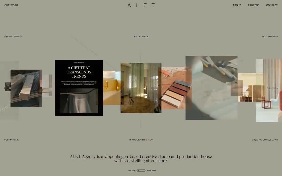 alet — una vista prèvia d'un lloc web amb aquest estil