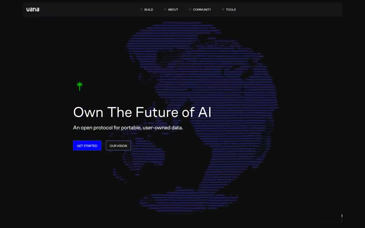 Vana — eine Vorschau einer Website in diesem Stil
