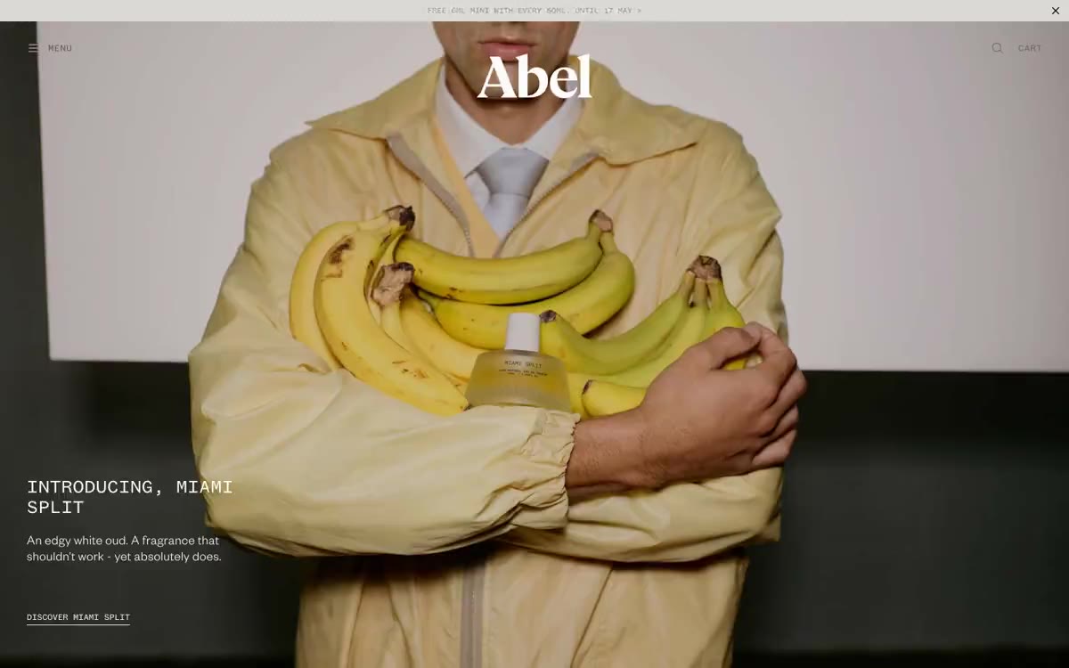 Abel — estilo honetako gune baten aurrebista