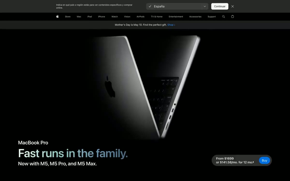 Apple (España) — estilo honetako gune baten aurrebista