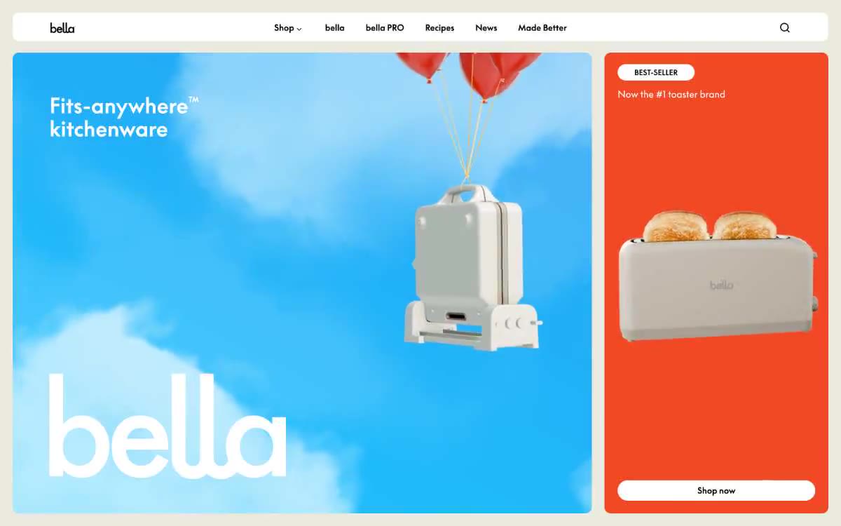 bella Kitchen Appliances — estilo honetako gune baten aurrebista
