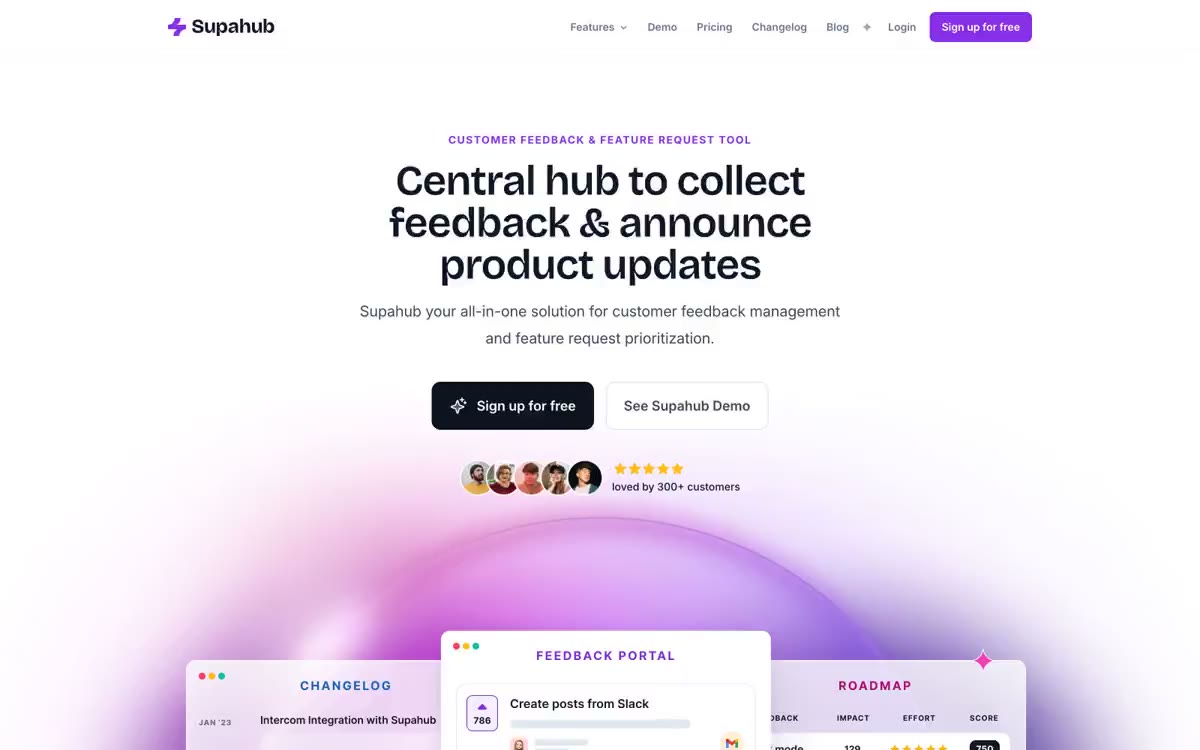 Supahub – svetainės peržiūra šiuo stiliumi