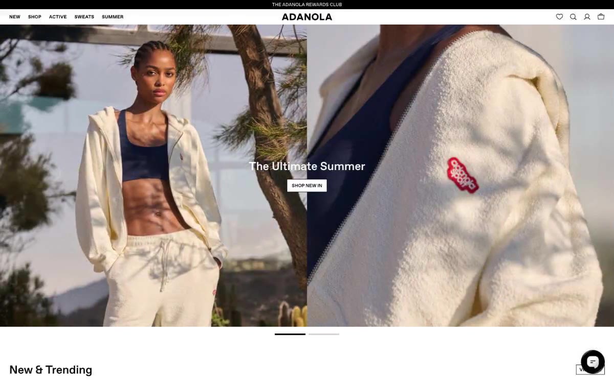 Adanola — estilo honetako gune baten aurrebista