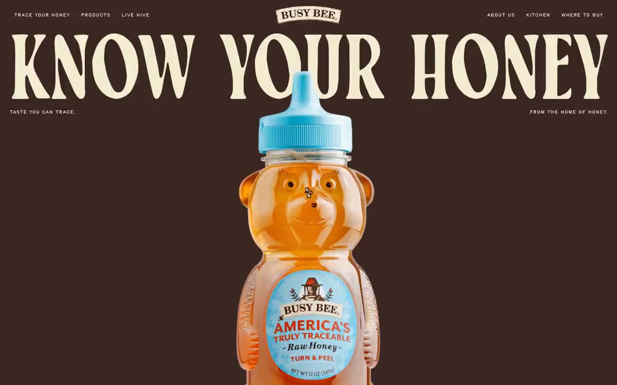 Busy Bee Honey — estilo honetako gune baten aurrebista