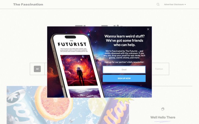 Thefascination — sawangan situs dina gaya ieu