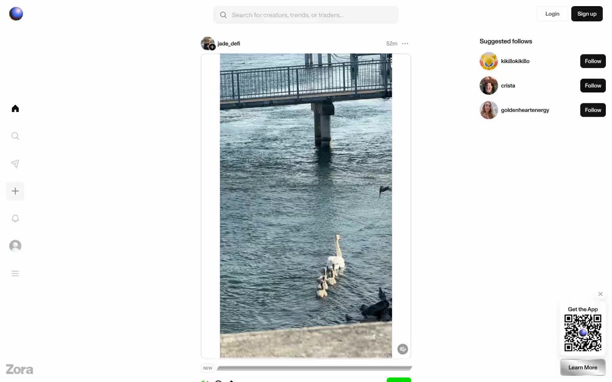 Zora — en forhåndsvisning af et websted i denne stil