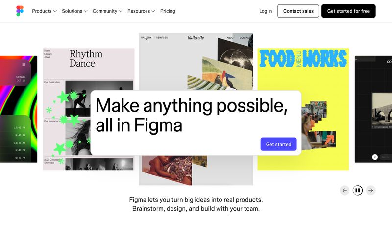 Figma — sawangan situs dina gaya ieu