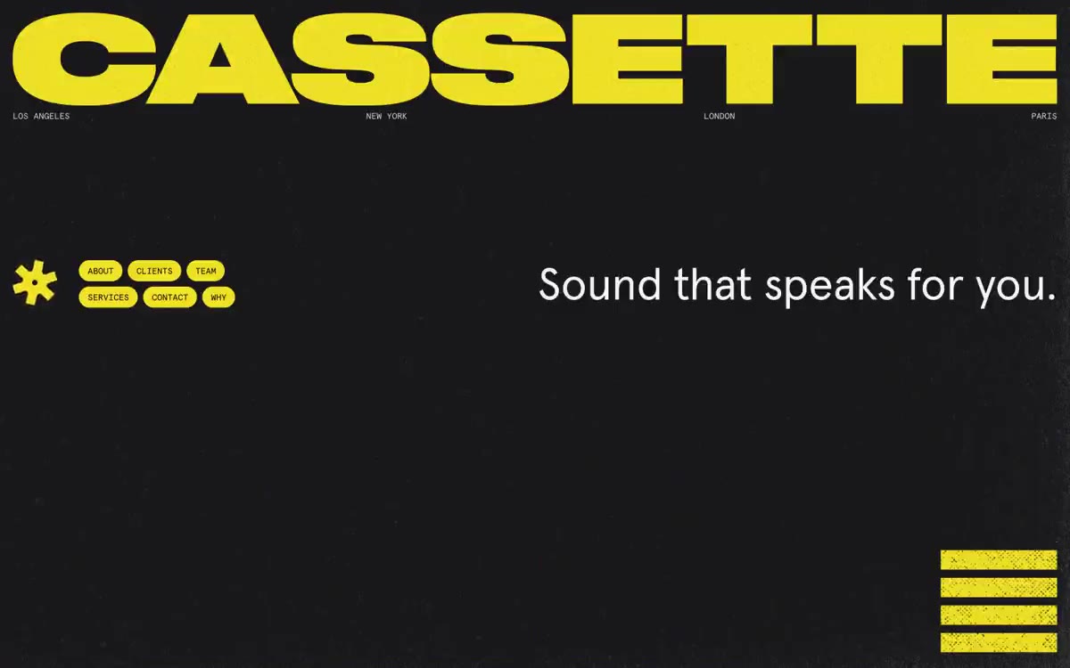 Cassette — estilo honetako gune baten aurrebista