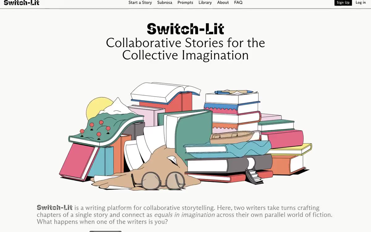 Switch-Lit — هن انداز ۾ سائيٽ جو هڪ ڏيک