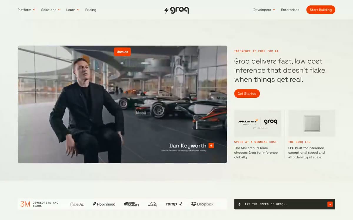 Groq — praevisio situs huius generis