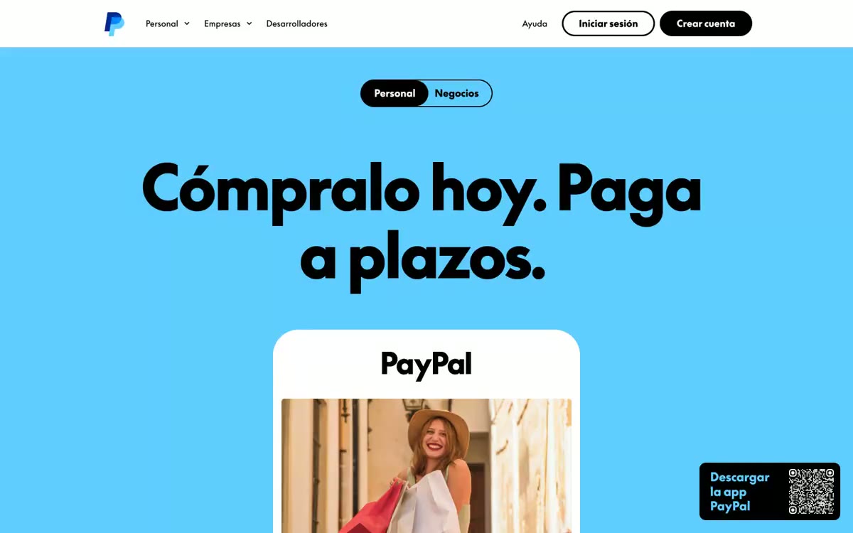 Enviar Dinero — eine Vorschau einer Website in diesem Stil