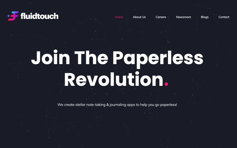 Fluidtouch — estilo honetako gune baten aurrebista