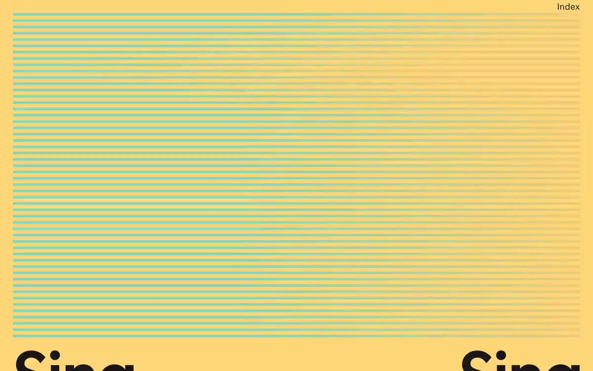 Sing-sing — eine Vorschau einer Website in diesem Stil