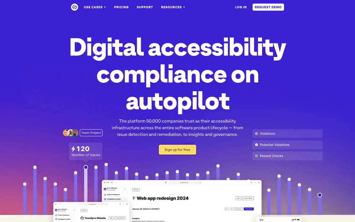 Stark — eine Vorschau einer Website in diesem Stil