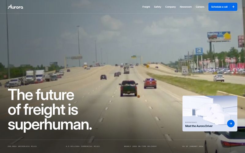 Aurora — eine Vorschau einer Website in diesem Stil