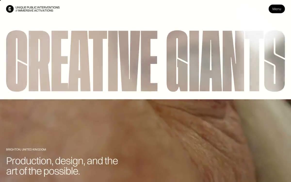 Creative Giants — 이 스타일의 사이트 미리보기