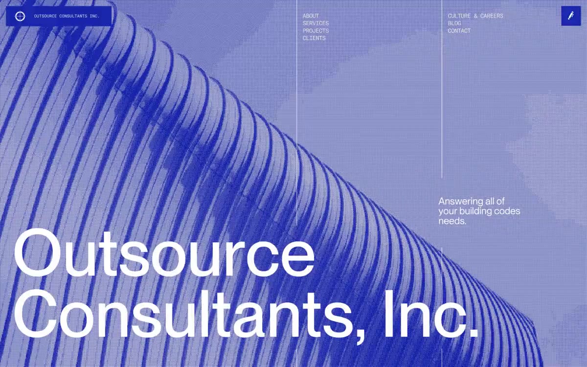 Outsource Consultants — eine Vorschau einer Website in diesem Stil