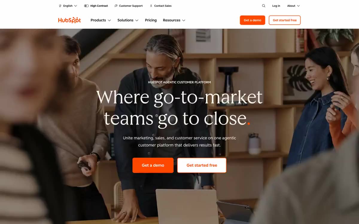 HubSpot — estilo honetako gune baten aurrebista