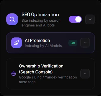 SEO a propagační blok
