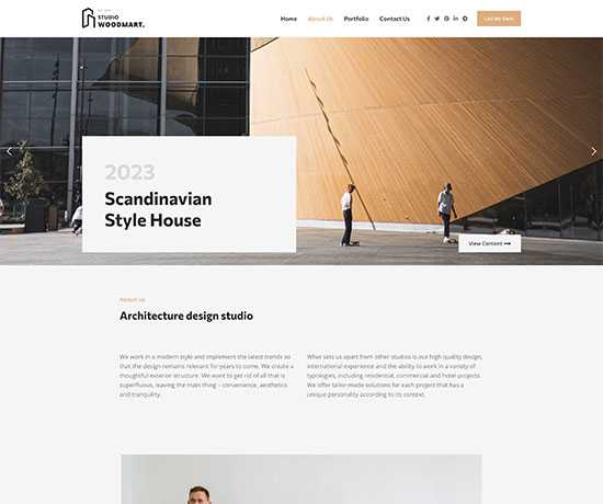 architecture studio Разработка интернет магазина. Товары, акции, доставка, отзывы, контакты.