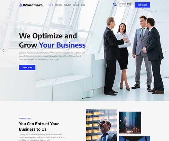 demo corporate 2 Разработка интернет магазина. Товары, акции, доставка, отзывы, контакты.