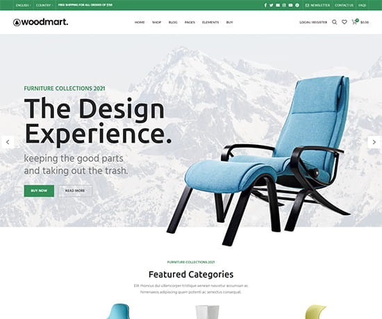 demo furniture Разработка интернет магазина. Товары, акции, доставка, отзывы, контакты.