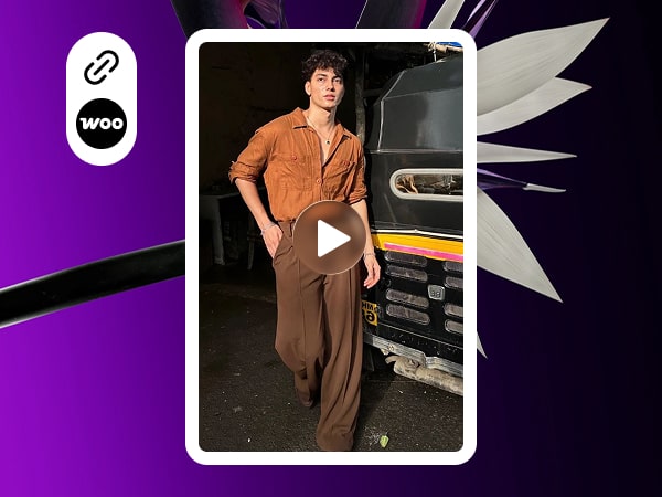 link woocommerce TIK-TOK, Instagram слайдер WooCommerce